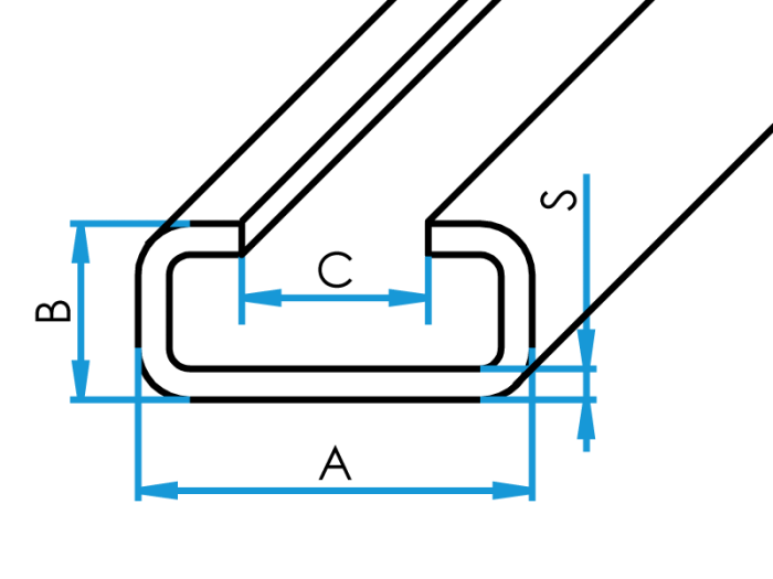 Profil C HM  - Železo - 11 375