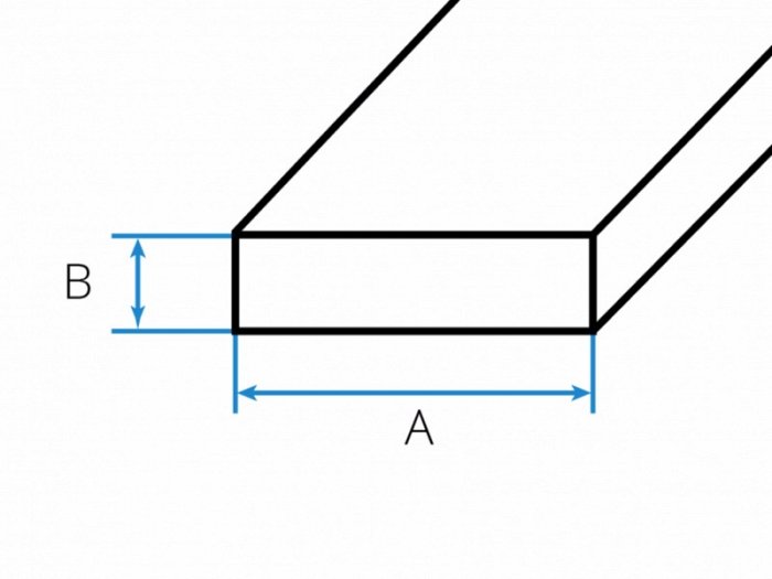 Tyč plochá  - hliník - EN AW  6060